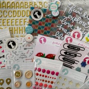 Huge Freckled Fawn Scrapbook Embellishment Lot NEW